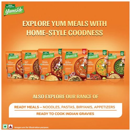 Tata Sampann Yumside Delhi Style Paneer Makhani - Ready To Eat Meal, 285 g-10.webp